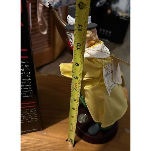 Flambro Circus World Museum Mechanical Movement Clown Grotesque Musical Song - Picture 11 of 11